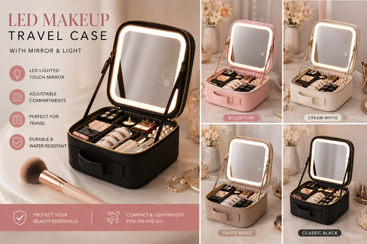 LuxeClean Makeup Bag